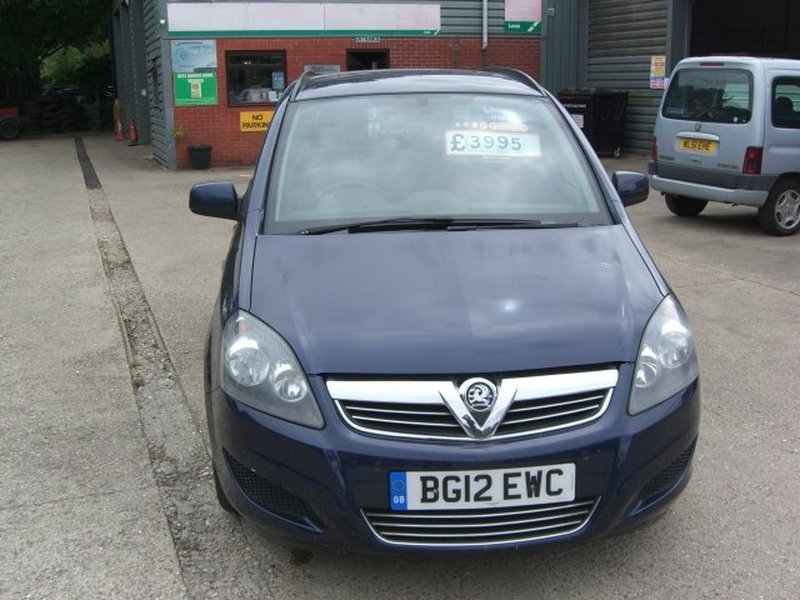 View VAUXHALL ZAFIRA CDTi 125 ecoFLEX Exclusiv